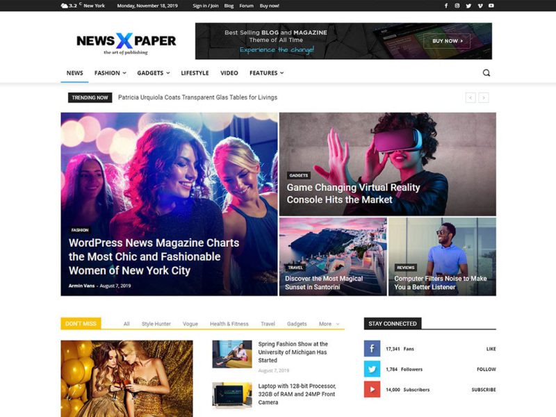 طراحی سایت خبری با وردپرس